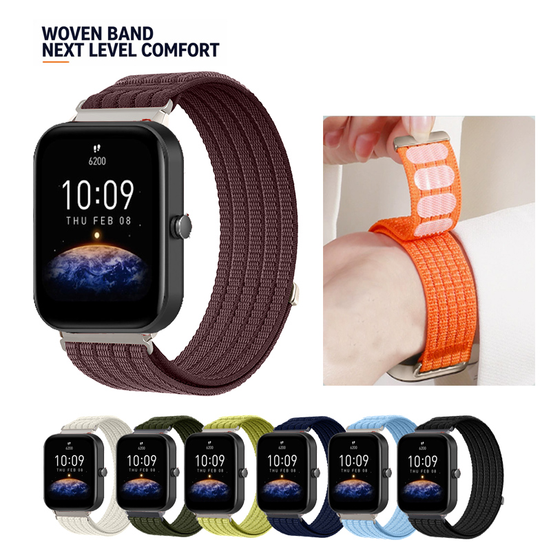 Sport Loop Velcro - 20 mm ademende nylon sportband met