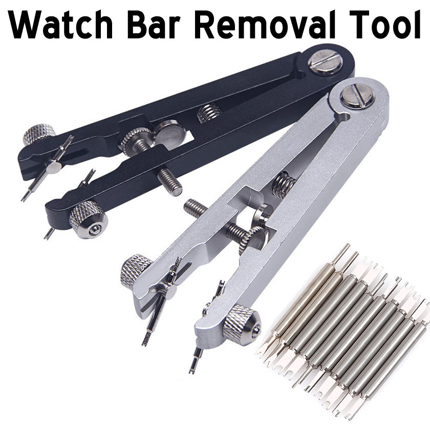 Spring Bar Tool Set - V-vormige veerstaaftang Horlogereparatiegereedschap Veerpenpincet Horlogebandpennenverwijderaar