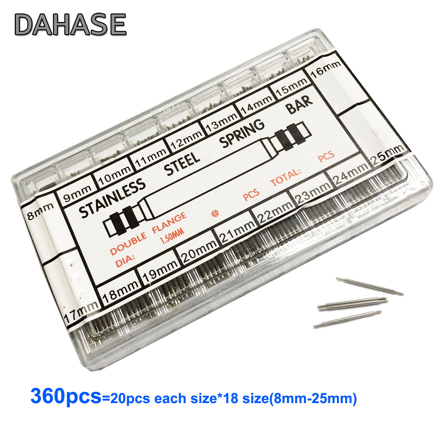 Spring Bar Tool Set - 360Pcs Horloge Reparatie Tool Kit Set