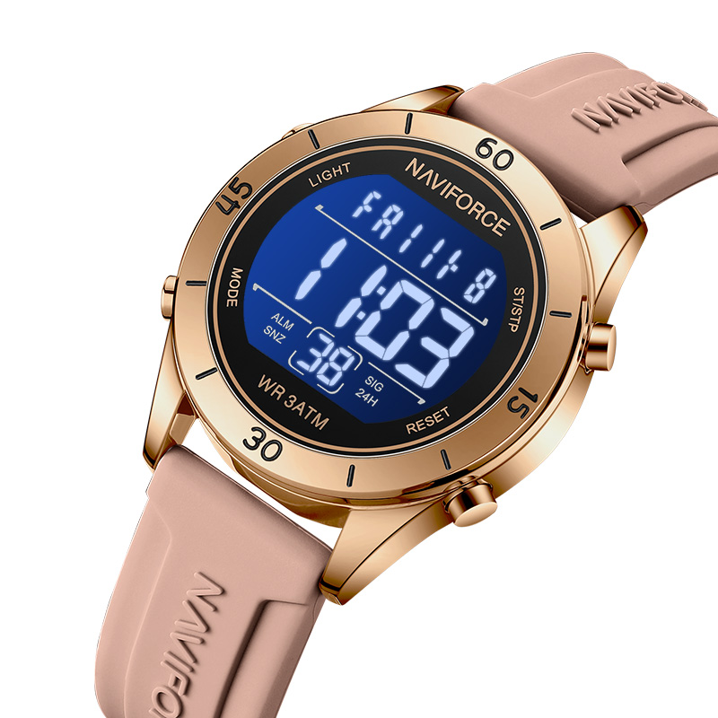 Silicone Band Women - NAVIFORCE Horloge voor dames Mode Sport