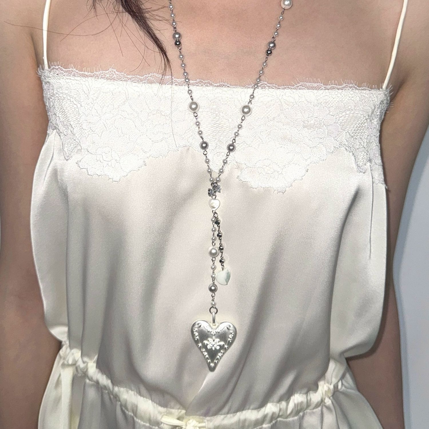 Vlinder Parel Hanger Ketting C - Butterfly Clasp Deployant recensie en prijs