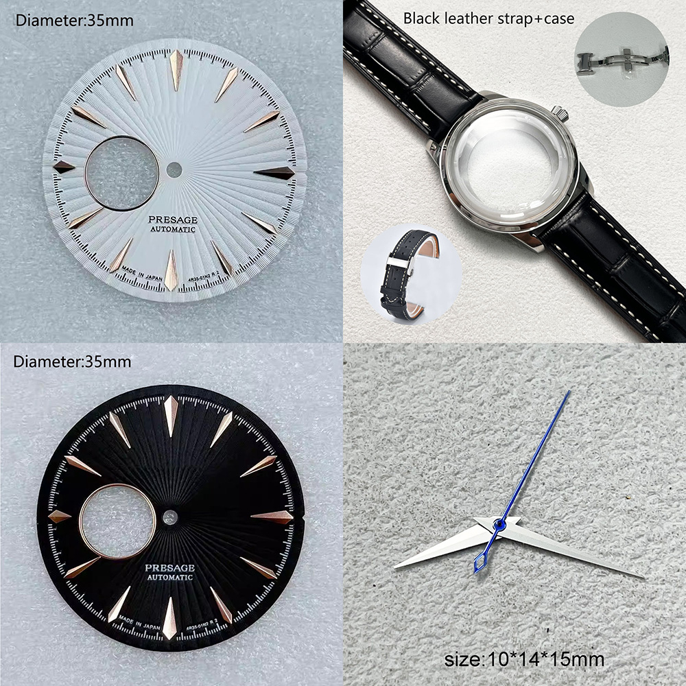 NH38 35mm S Logo Wijzerplaat P - Seiko Watch Presage recensie en prijs