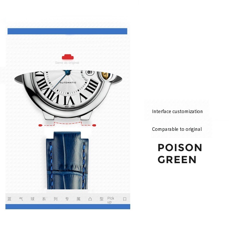 Horloge Band Voor Cartier Armb - Cartier Watch Ballon Bleu recensie en prijs