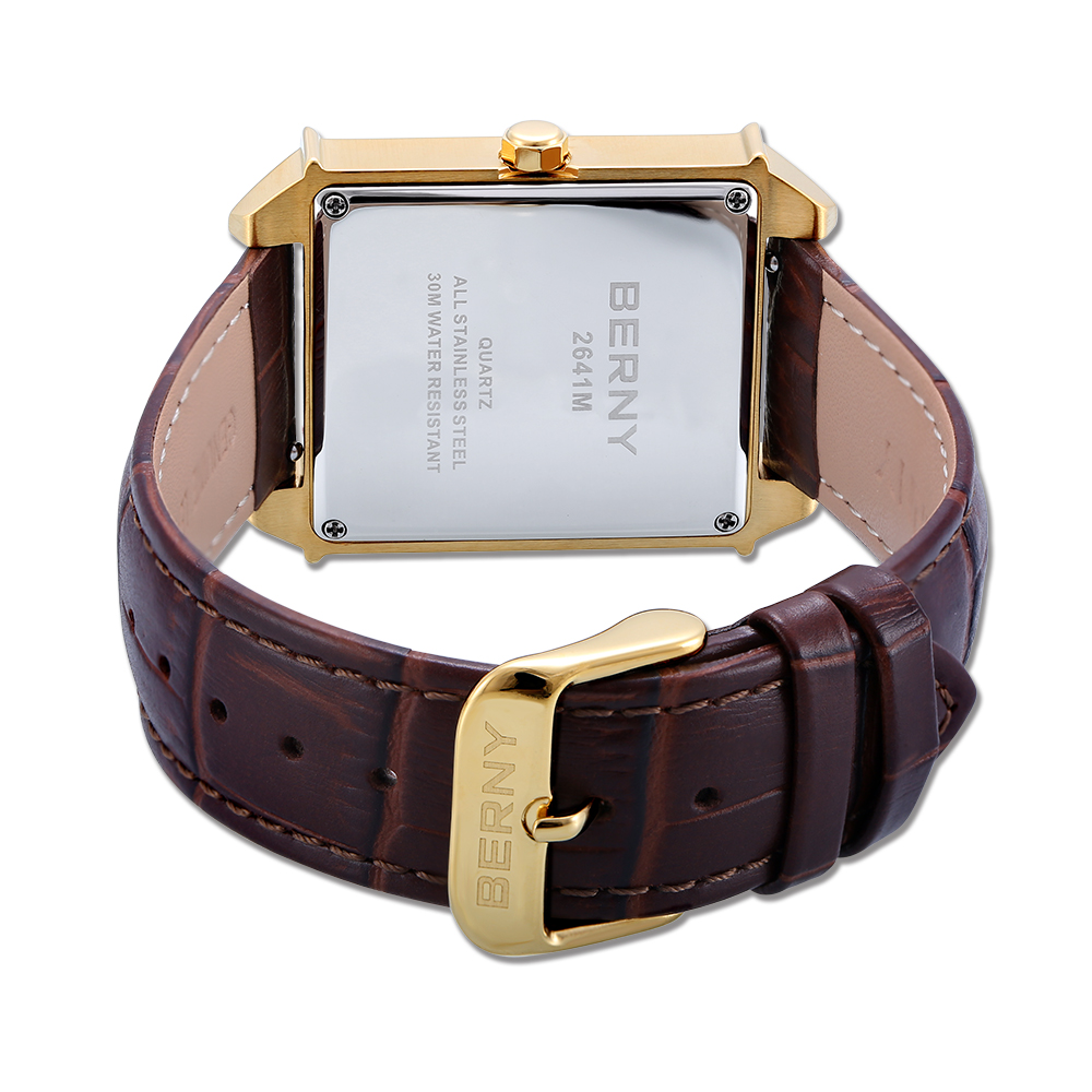 BERNY 6P25 Quartz Horloge voor - Cartier Watch Tank recensie en prijs