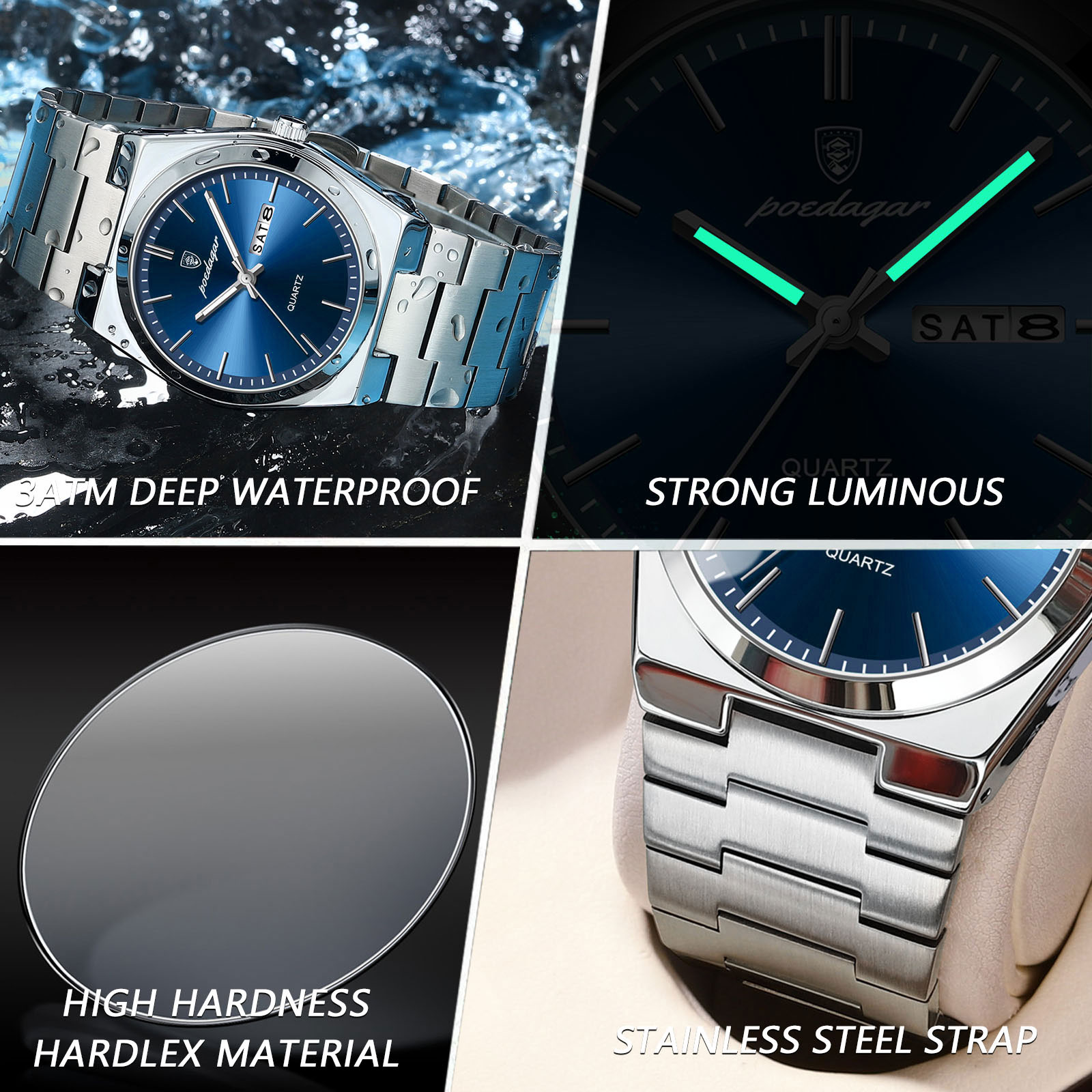 POEDAGAR Luxe Horloges Voor Ma - Patek Philippe Watch Nautilus recensie en prijs