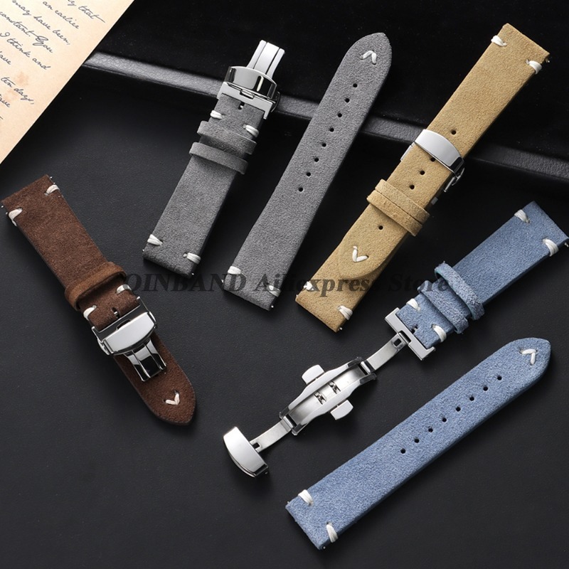 18mm 20mm 22mm Quick Release Z - Suede Strap Watch recensie en prijs