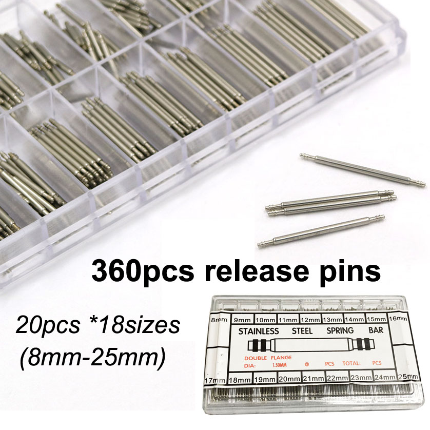 360Pcs Horloge Reparatie Tool  - Spring Bar Tool Set recensie en prijs