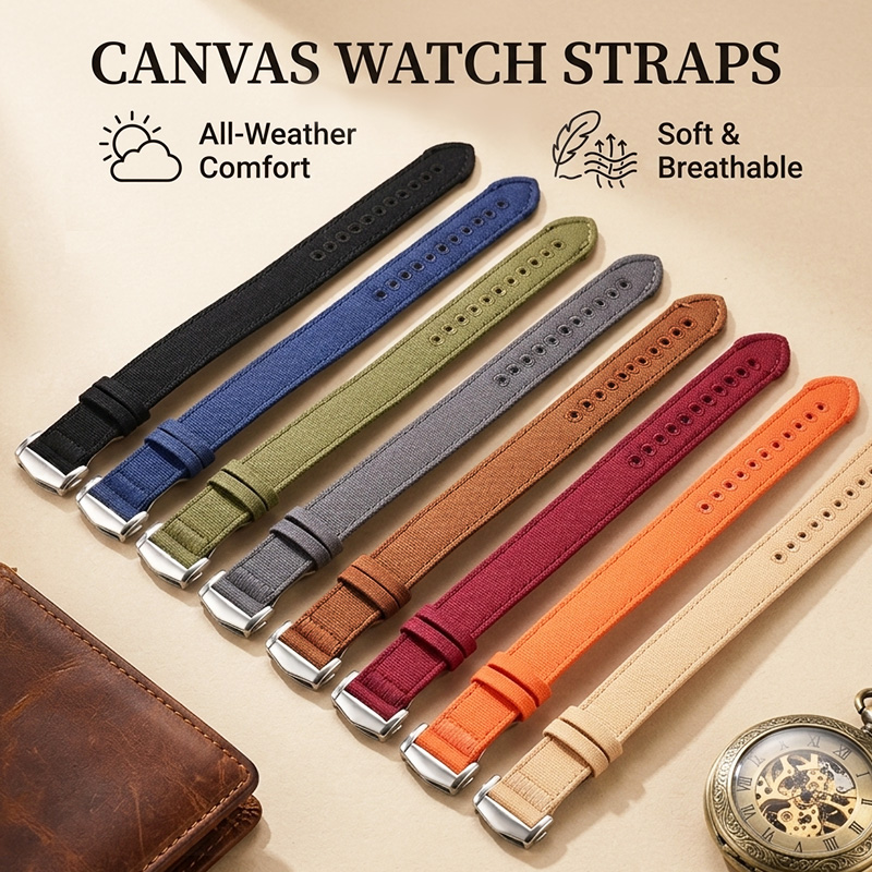 Canvas horlogeband 18/20/22 mm - Canvas Strap Watch recensie en prijs