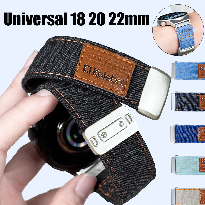 18/20/22mm Denim Canvas Band v - Canvas Strap Watch recensie en prijs