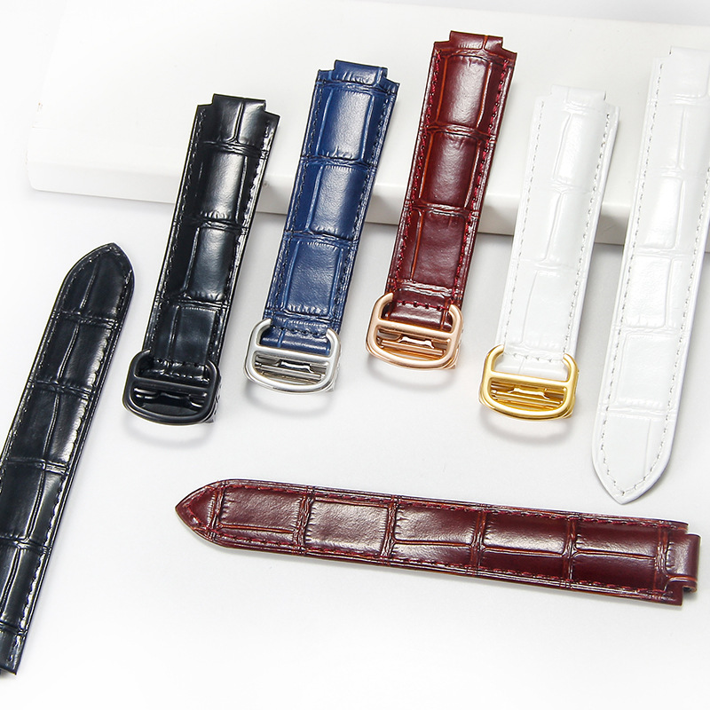 14-20mm Echt Lederen Band voor - Cartier Watch Ballon Bleu recensie en prijs