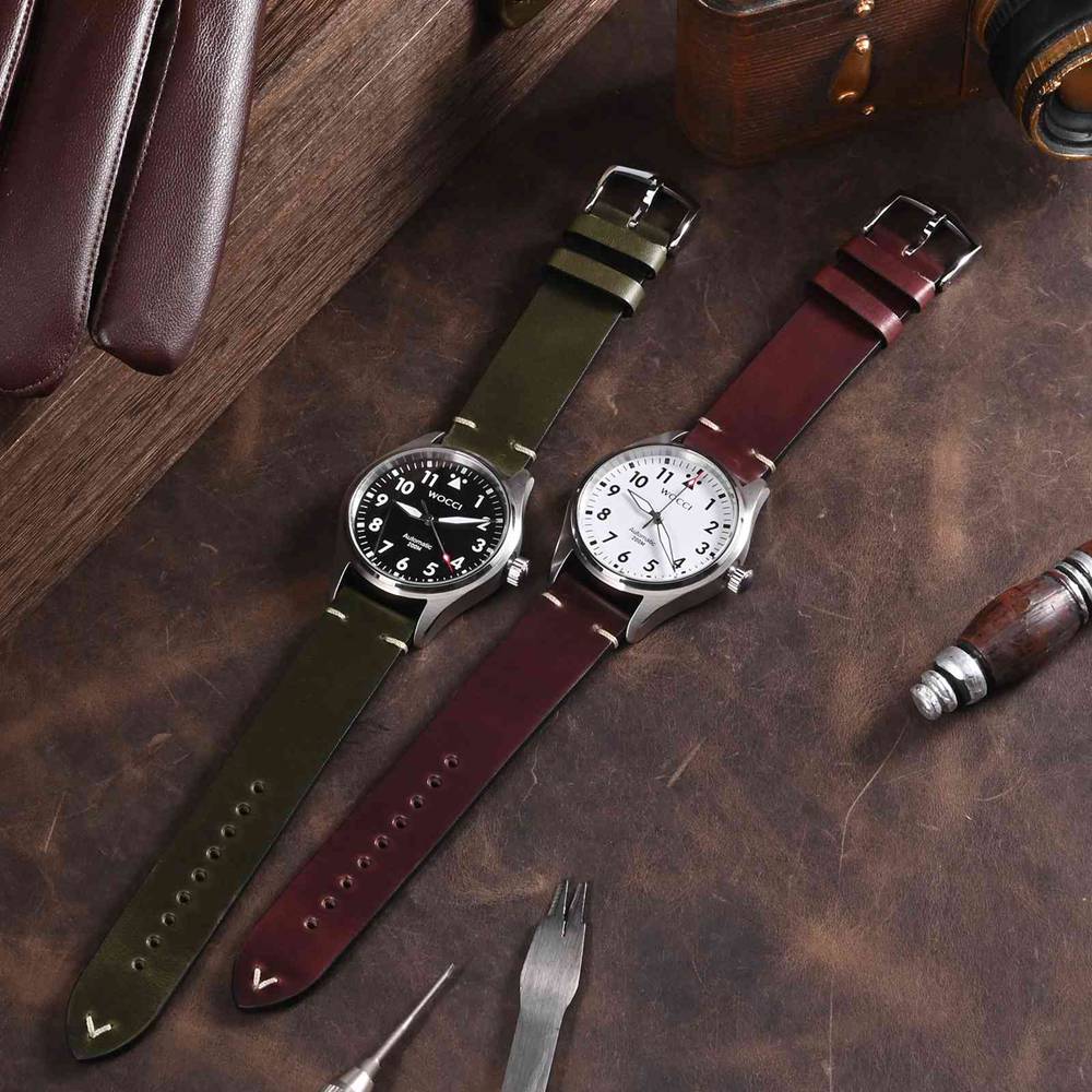 Wocci Olie Wax Lederen Horloge - Suede Strap Watch recensie en prijs