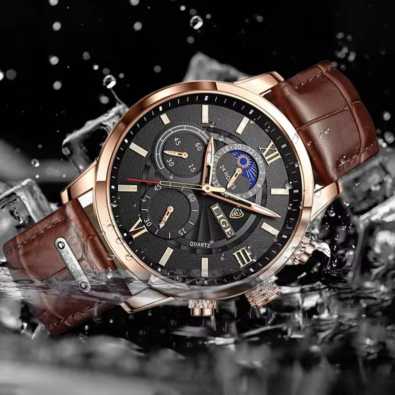 Heren Horloges LUIK Topmerk Lu - Suede Strap Watch recensie en prijs